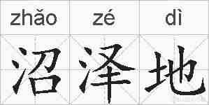 沼泽地的拼音