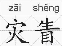 灾眚的拼音