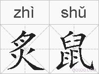 炙鼠的拼音