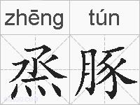 烝豚的拼音