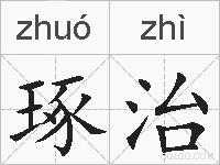 琢治的拼音