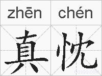 真忱的拼音