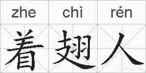 着翅人的拼音