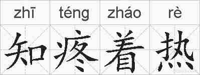 知疼着热的拼音