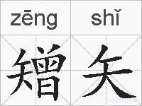 矰矢的拼音