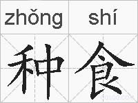 种食的拼音