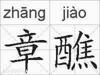 章醮的拼音