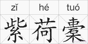 紫荷橐的拼音