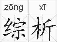 综析的拼音