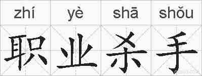 职业杀手的拼音
