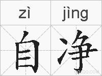 自净的拼音
