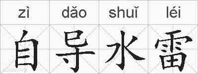 自导水雷的拼音