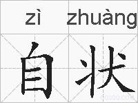 自状的拼音