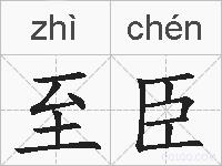 至臣的拼音