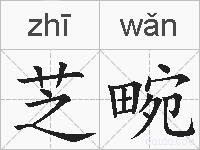 芝畹的拼音