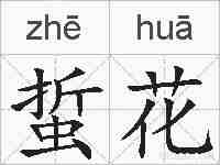 蜇花的拼音