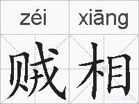 贼相的拼音