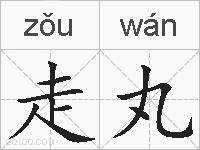 走丸的拼音
