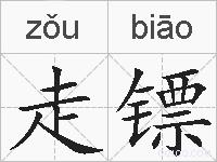 走镖的拼音