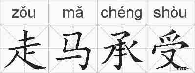 走马承受的拼音