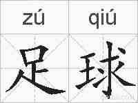 足球的拼音
