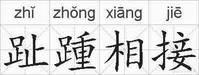 趾踵相接的拼音