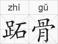 跖骨的拼音
