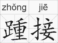 踵接的拼音