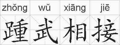 踵武相接的拼音