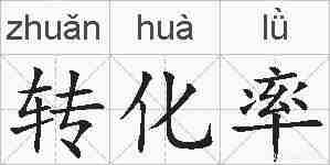 转化率的拼音