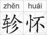 轸怀的拼音