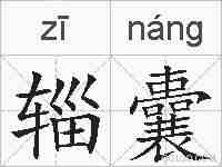 辎囊的拼音