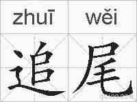 追尾的拼音