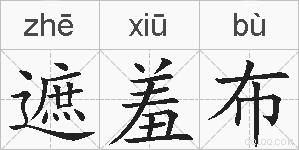 遮羞布的拼音