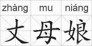 丈母娘的拼音