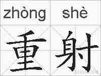 重射的拼音