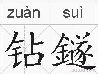 钻鐩的拼音