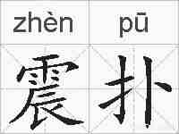 震扑的拼音