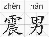 震男的拼音