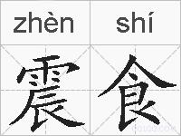 震食的拼音
