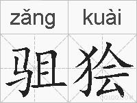 驵狯的拼音