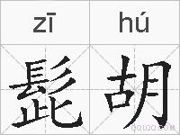 髭胡的拼音