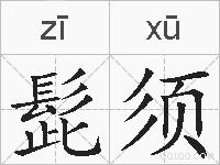 髭须的拼音