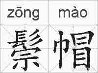 鬃帽的拼音
