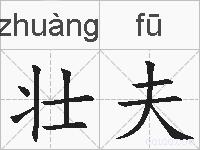 壮夫的拼音