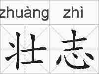 壮志的拼音