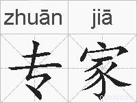 专家的拼音