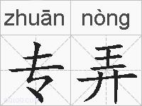 专弄的拼音