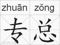 专总的拼音