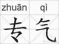 专气的拼音